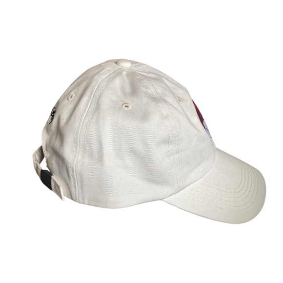 Malbon Golf Buckets Logo Dad Hat Adjustable White Embroidered Baseball Cap - Picture 2 of 8